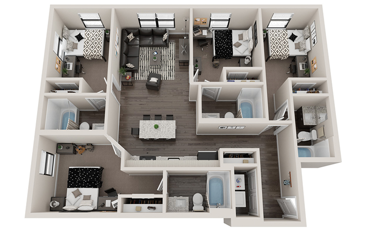 Peerless floorplan