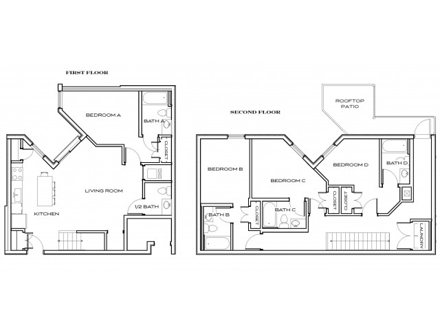 Condredge 2 - 4Br, 4.5Ba Floor plan