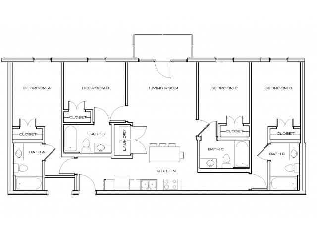 Peerless 2 - 4Br, 4Ba Floor plan