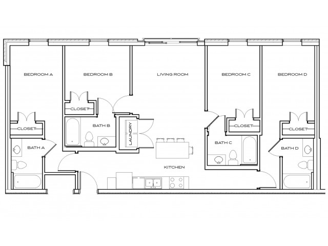 Peerless 3 - 4Br, 4Ba Floor plan