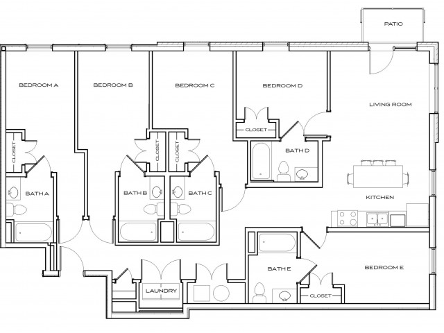 Neyland 3 - 5Br, 5Ba Floor plan