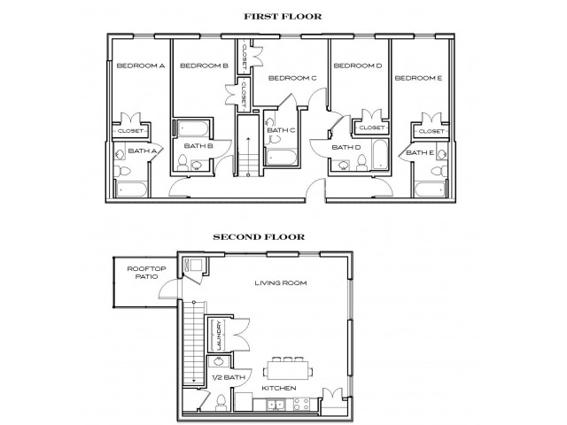 Summitt 3 - 5Br, 5.5Ba Floor plan