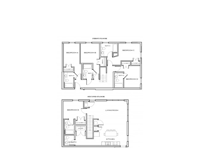 Summitt 4 - 5Br, 5.5Ba Floor plan